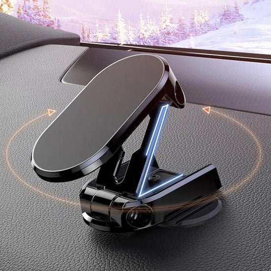 Metal Magnetic Car Mobile Phone Holder Folding Magnet